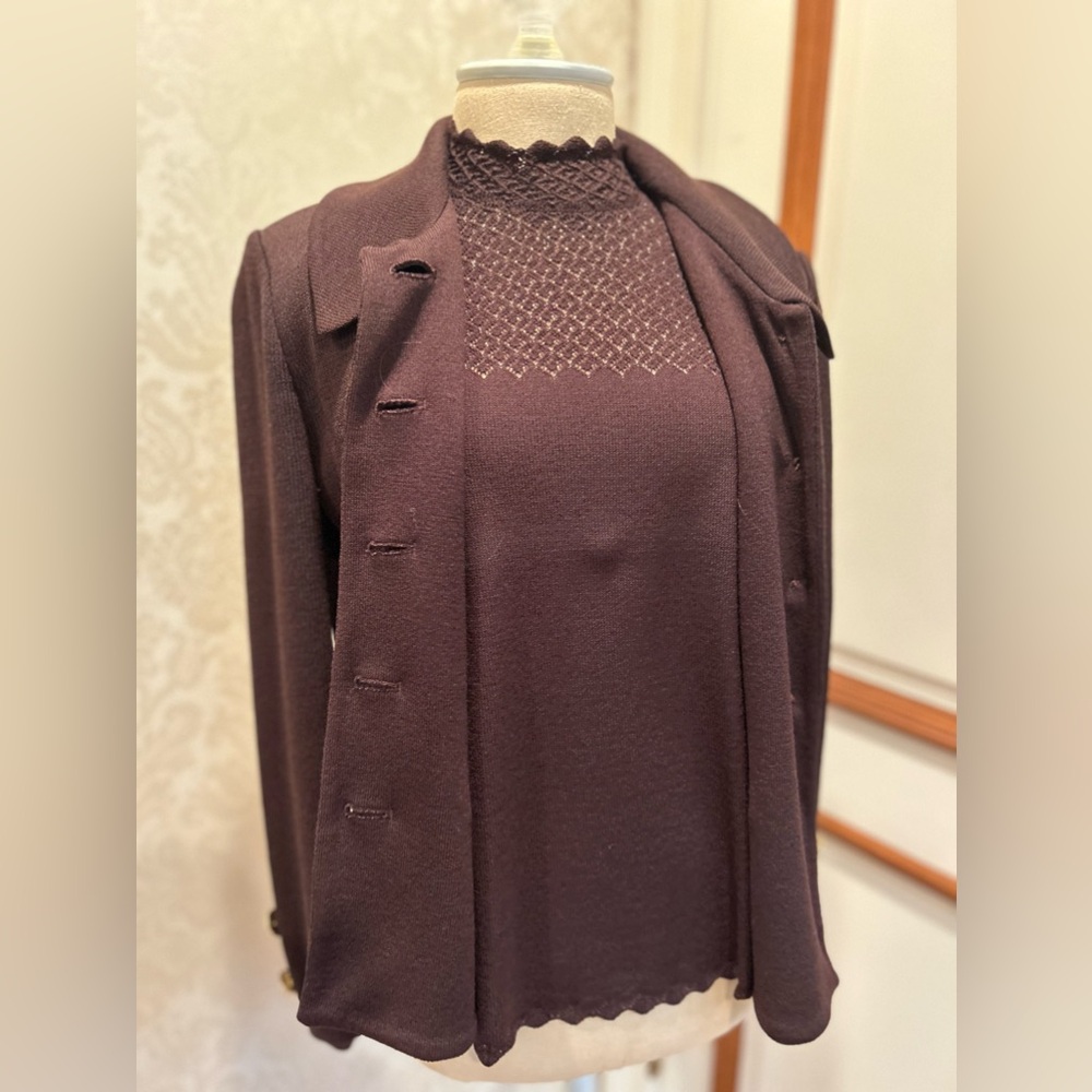 St John collection by Marie Gray, 3 piece women’s suit.